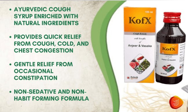 Kofx Ayurvedic Cough Syrup