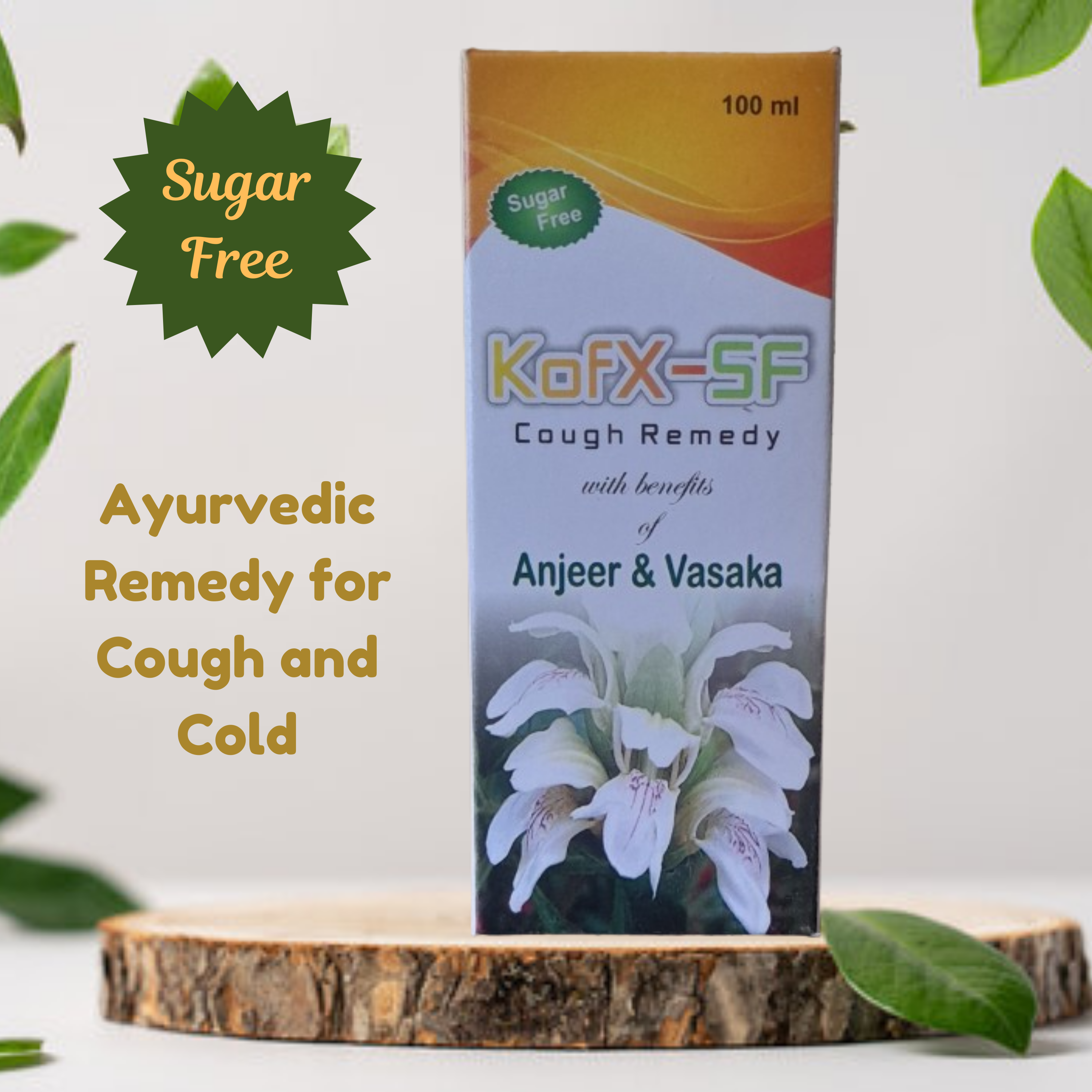 KofX-SF Cough Syrup (Suger Free)