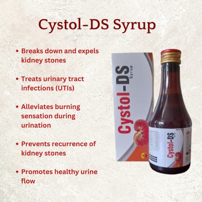 Cystol-DS Syrup for Kidney Stones